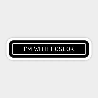 I AM WITH J-HOPE (HOSEOK) Sticker